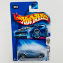 2004 Hot Wheels First Editions Torque Screw 083 azul metálico PR5