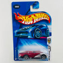 2004 Hot Wheels First Editions Xtreemster 082 rojo metálico PR5