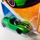 2011 Hot Wheels Track Stars Tesla Roadster verde PR5
