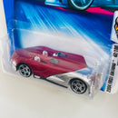 2004 Hot Wheels First Editions Xtreemster 082 rojo metálico PR5