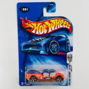 2004 Hot Wheels First Editions What 4 2 naranja PR5 base ZAMAC Primera Edición