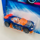 2004 Hot Wheels First Editions Trak-Tune 072 azul 10SP Primera Edición