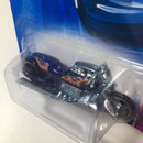 2008 Hot Wheels Team Custom Bikes Airy 8 morado MC5