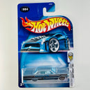 2004 Hot Wheels First Editions Chevy Impala 1964 004 celeste metálico LW