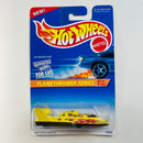 1996 Hot Wheels Flamethrower Series Hydroplane amarillo MGW