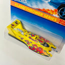 1996 Hot Wheels Flamethrower Series Hydroplane amarillo MGW