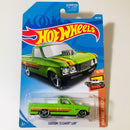 2019 Hot Wheels HW Hot Trucks Custom 72 Chevy Luv verde OH5