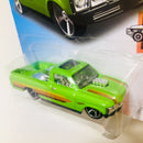 2019 Hot Wheels HW Hot Trucks Custom 72 Chevy Luv verde OH5