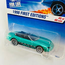 1998 Hot Wheels First Editions Jaguar XK8 verde metálico LW