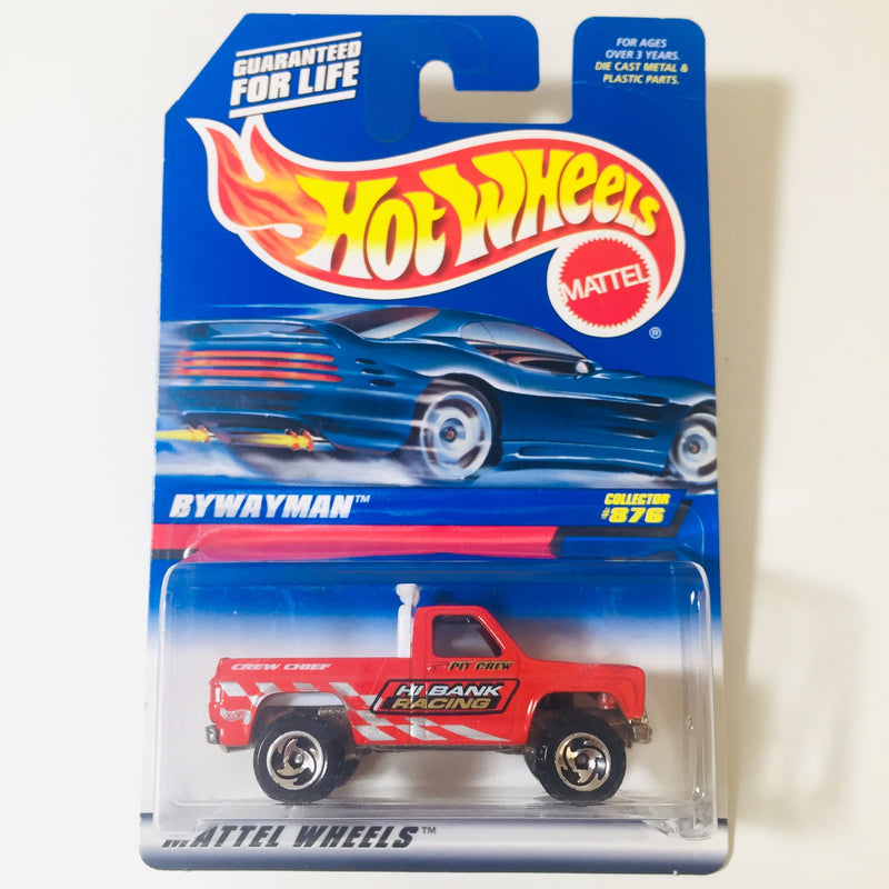 1998 Hot Wheels Bywayman 876 rojo SB