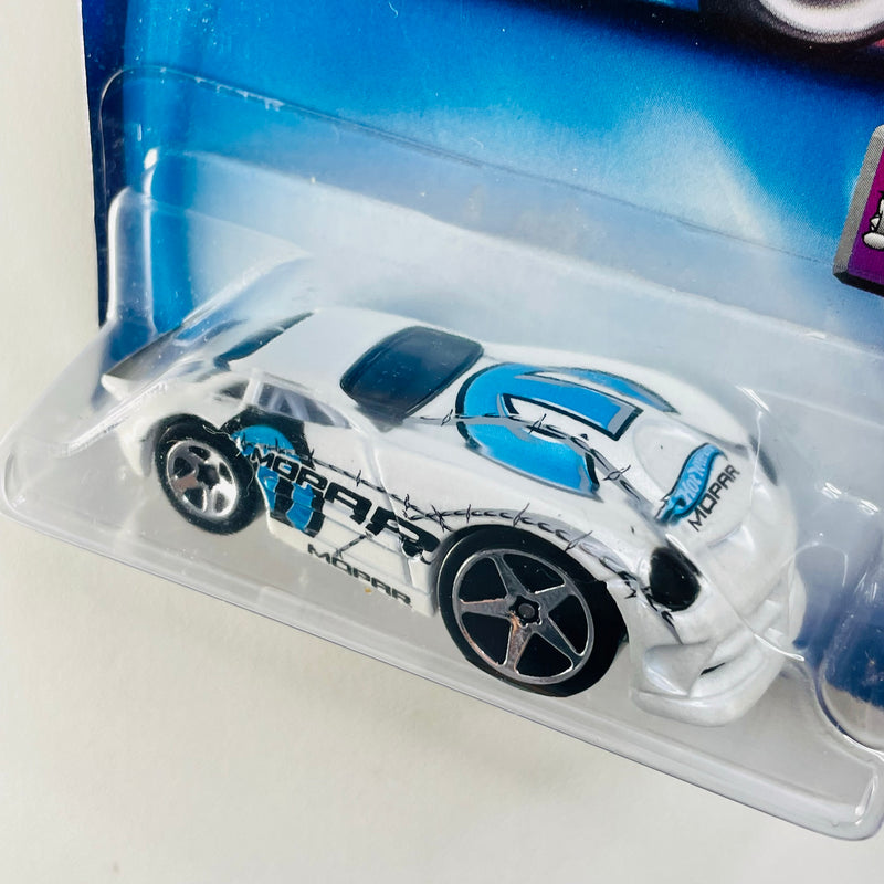 2004 Hot Wheels First Editions Hardnoze Dodge Neon 018 blanco metálico 5SP