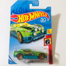 2018 Hot Wheels HW Daredevils Rally Cat verde 10SP