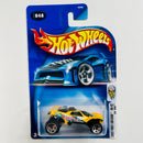 2003 Hot Wheels First Editions Da'Kar 048 amarillo 5SP base ZAMAC