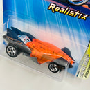 2005 Hot Wheels First Editions Realistix Firestorm 009 negro metálico 5SP