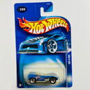 2003 Hot Wheels Cat-A-Pult 209 azul metálico 5SP