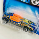 2003 Hot Wheels Splittin Image 210 azul metálico 5SP base ZAMAC