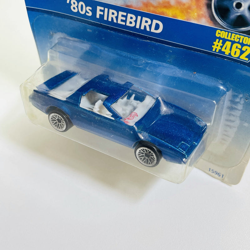 1996 Hot Wheels 80s Firebird 462 azul LW