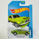 2014 Hot Wheels HW City 67 Ford Mustang Coupe verde 5SP
