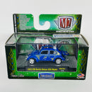 2016 M2 Machines Auto-Dreams Limited Edition Walmart Exclusive Tom Kelly 1953 VW Volkswagen Beetle Deluxe USA Model WMTS05 azul Llantas de Goma