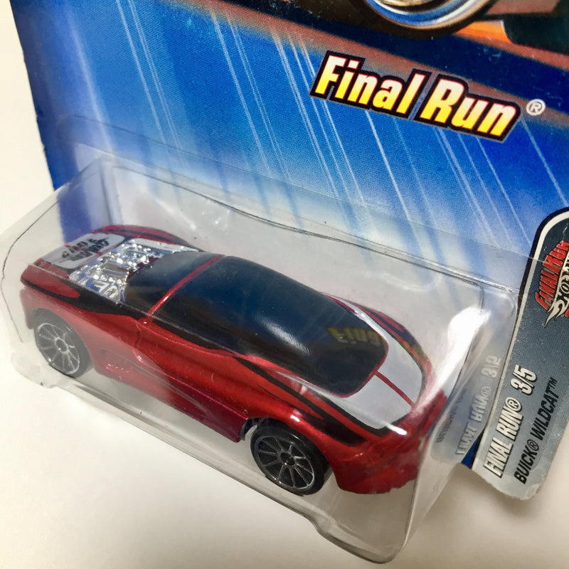 2005 Hot Wheels Final Run Buick Wildcat 073 rojo 10SP