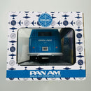 2021 M2 Machines 1:24 Pan Am 1960 VW Volkswagen Delivery Van R90 azul Llantas de Goma - Escala 1:24