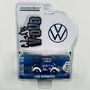 2022 Greenlight Club V-Dub Limited Edition Classic Volkswagen Beetle azul Llantas de Goma