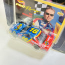1997 Hot Wheels Pro Racing Premium 1st Edition Short Track Ted Musgrave 16 Primestar Ford Thunderbird azul con rojo Llantas de Goma