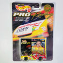 1997 Hot Wheels Pro Racing Premium Collector 1st Edition Terry Labonte 5 Kelloggs Chevrolet Monte Carlo rojo con amarillo Llantas de Goma