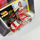 1997 Hot Wheels Pro Racing Premium 1st Edition Short Track John Andretti 98 RCA Ford Thunderbird blanco con rojo Llantas de Goma