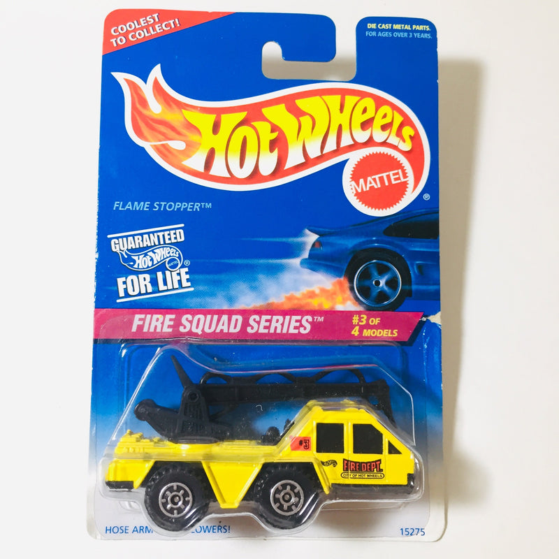 1996 Hot Wheels Fire Squad Series Flame Stopper amarillo CT