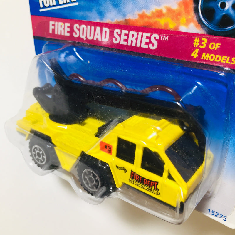 1996 Hot Wheels Fire Squad Series Flame Stopper amarillo CT