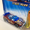 2005 Hot Wheels Track Aces Trak-Tune 061 rojo 5SP
