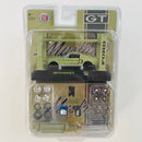 2022 M2 Machines Model Kit Limited Edition 1/9,750 1968 Ford Mustang GT R45 verde Llantas de Goma