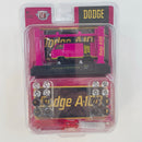 2022 M2 Machines Model Kit Limited Edition 1/9,750 1967 Dodge A100 Panel Van R45 fucsia Llantas de Goma