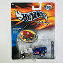 2001 Hot Wheels Racing 12 Mobil 1 Way 2 Fast azul 5SP base ZAMAC