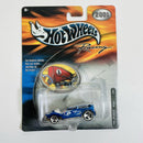 2001 Hot Wheels Racing 6 Pfizer The Demon plata con azul 3SP base ZAMAC