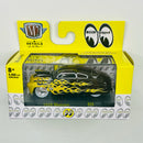 2022 M2 Machines Ground Pounders Mooneyes Limited Edition 1/9,000 1949 Mercury R23 amarillo Llantas de Goma