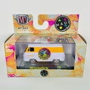 2021 M2 Machines Auto-Thentics Limited Edition 1/9,600 Maui and Sons 1965 Ford Econoline Van R70 blanco Llantas de Goma