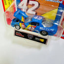 1998 Racing Champions 50th Anniversary NASCAR Stock Rods Limited Edition 1/19,998 Joe Nemechek 42 Bell South 96 Camaro Pro Stock celeste Llantas de Goma