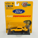 2020 M2 Machines Auto-Drivers Limited Edition 1/6,000 1970 Ford Torino Cobra Custom R66 naranja Llantas de Goma