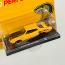 2020 M2 Machines Auto-Drivers Limited Edition 1/6,000 1970 Ford Torino Cobra Custom R66 naranja Llantas de Goma