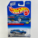 1999 Hot Wheels Mustang Mach 1 1105 azul metálico LW