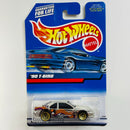 2000 Hot Wheels 90 Ford T-Bird plata cromado LW base ZAMAC
