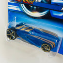 2006 Hot Wheels First Editions Pharodox 010 azul OH5 base ZAMAC Primera Edición