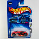 2004 Hot Wheels First Editions Phantom Racer 094 naranja PR5