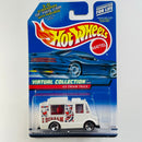 2000 Hot Wheels Virtual Collection Ice Cream Truck blanco 3SP
