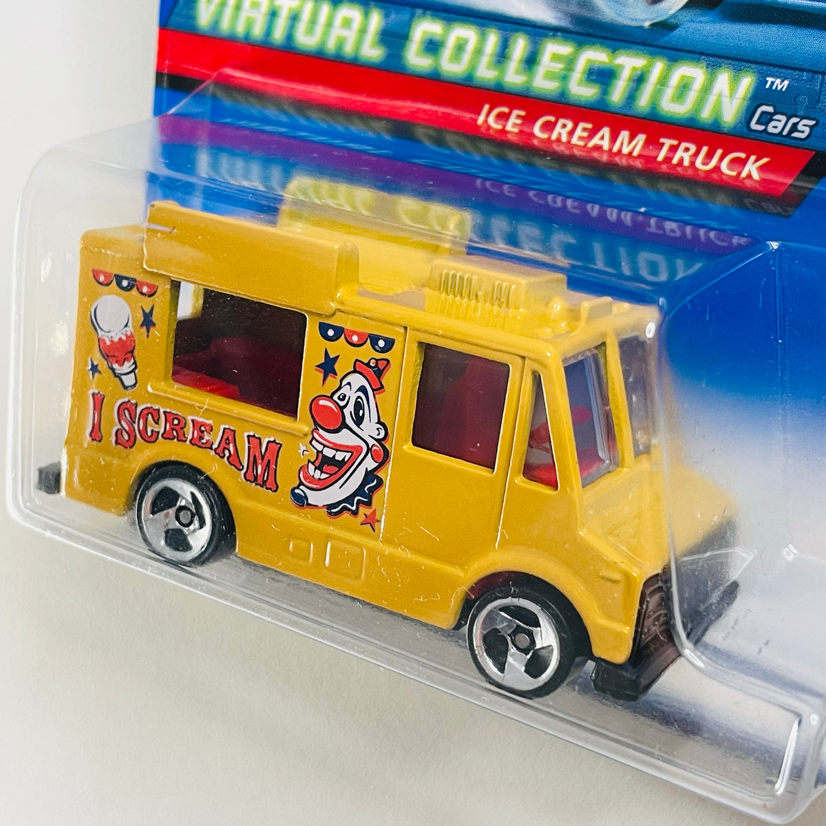 2000 Hot Wheels Virtual Collection Ice Cream Truck amarillo 3SP