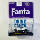 2021 M2 Machines Limited Edition 1/9,600 Fanta 1966 Ford Mustang Gasser GS01 blanco Llantas de Goma