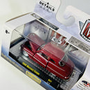 2018 M2 Machines Auto-Thentics Limited Edition 1/6,000 1949 Mercury Coupe R47 rojo Llantas de Goma