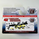 2018 M2 Machines Auto-Thentics Limited Edition 1/6,000 1949 Mercury Coupe R47 rojo Llantas de Goma